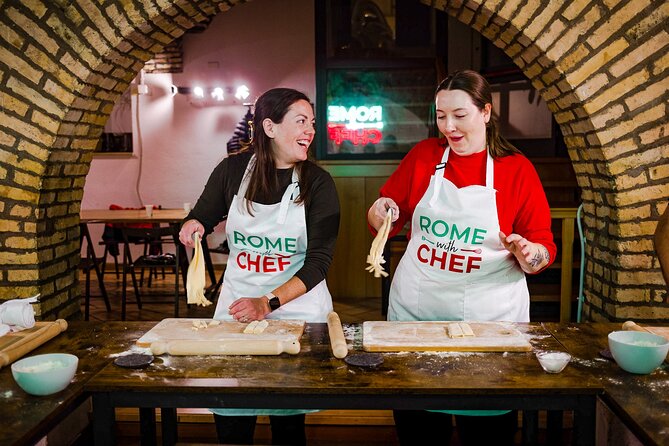 2-in-1 Pasta and Tiramisu Cooking Masterclass in Rome - Prosecco, wine, and limoncello with your meal