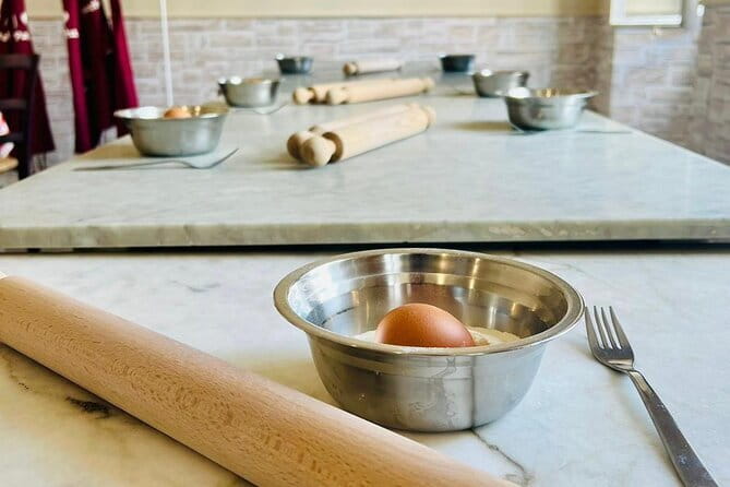 3- Cooking Making Spaghetti & Lasagna - Rolling pasta dough for lasagna
