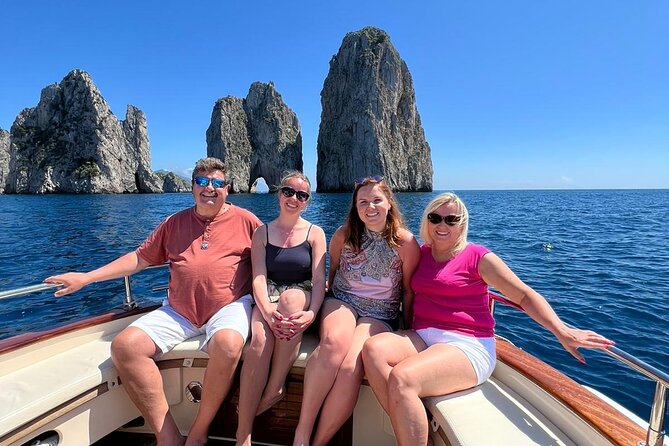 3 Hours Private Boat Tour of Capri with Pasta and Prosecco - The Natural Arch and Capri’s swimming water