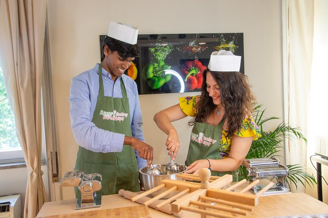 Authentic Pasta and Tiramisu Cooking Class - Chef Mimi and Chef Maurizio bring different strengths