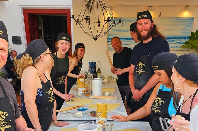 Authentic Pasta & Pizza Cooking Class with Sorrento Coast Pickup - The view is part of the experience