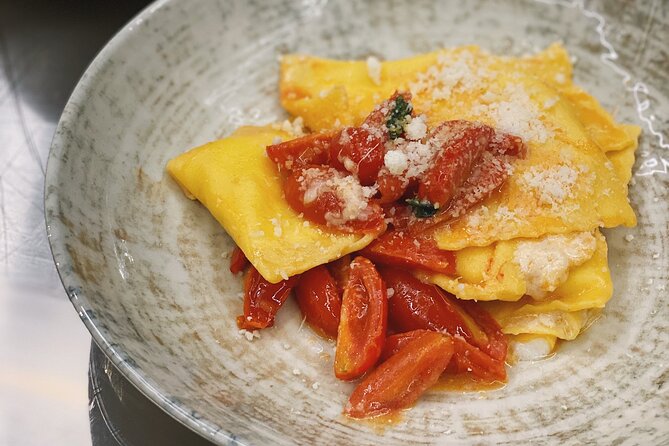 Authentic Roman Pasta & Tiramisu Experience with Italian Wine - Meeting your chef at Piazza Mattei
