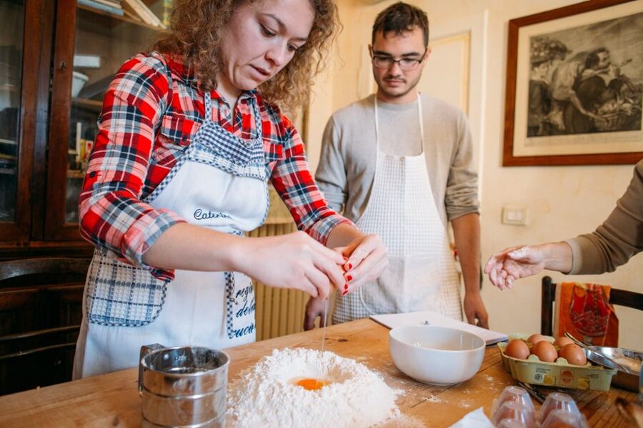 Bergamo: Pasta & Tiramisu Cooking Class at a Local's Home - Making two pasta dishes from scratch