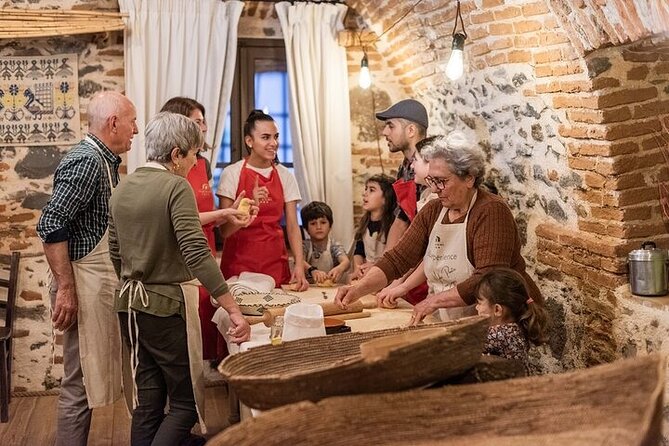 Blue Experience - Cooking Lesson " Make Pasta , Live Longer " - Arriving at Albergo Diffuso Mannois at 6:30 pm