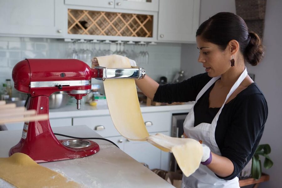 Bologna : Pasta Making With Local Chef + Wine - Making tortelloni from scratch