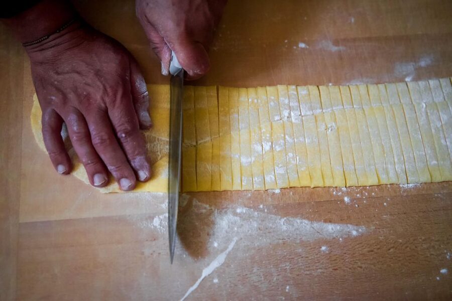 Bologna: Pasta Tagliatelle al Ragu Cooking Class with Wine - Tagliatelle, tortellini, and filled pasta