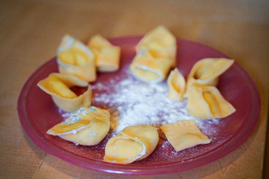 Bologna: Pasta Tagliatelle al Ragu Cooking Class with Wine - Wine, dessert, and the family atmosphere