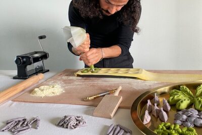 Cagliari: Pasta art Cooking Class with 3-Course Dinner
