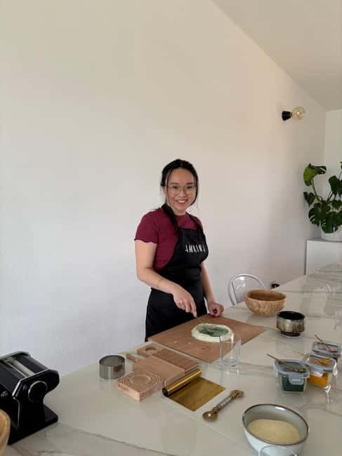 Cagliari: Pasta Cooking Class with 3-Course Dinner - The three-course meal above the water