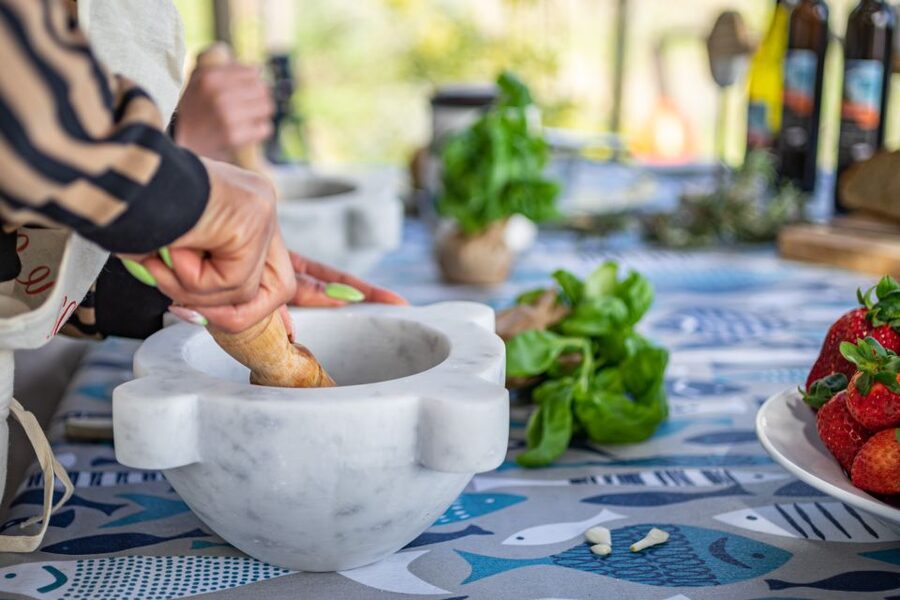 Cinque Terre: Gnocchi & Pesto cooking class with seaview - The sea view and the home setting