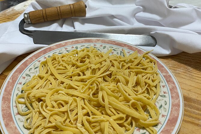 Civitavecchia Private Cooking Course to Make Pasta - Hand-cut tagliatelle with classic meat sauce
