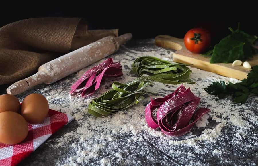 Colorful Tagliatelle and Ravioli Cooking Class near Arezzo - Shaping tagliatelle and ravioli