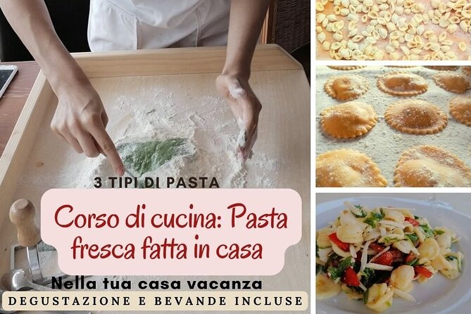 Cooking Class in your accommodation: Fresh handmade pasta - Orecchiette: Puglia’s most recognizable shape