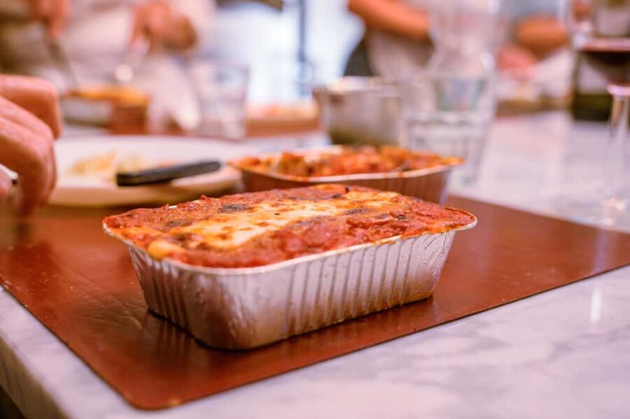 Cooking Class with Carbonara, Pesto Making, Lasagna, Cannoli - What the small group setup means