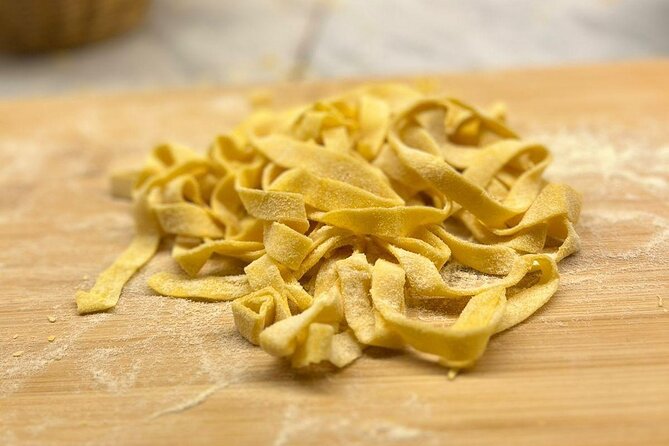 Fettuccine Pasta & Tiramisu - Starting with fresh egg fettuccine