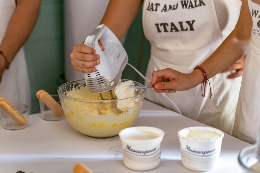 Fettuccine & Tiramisù: Cooking Class with Wine & Limoncello - Making pasta dough from scratch