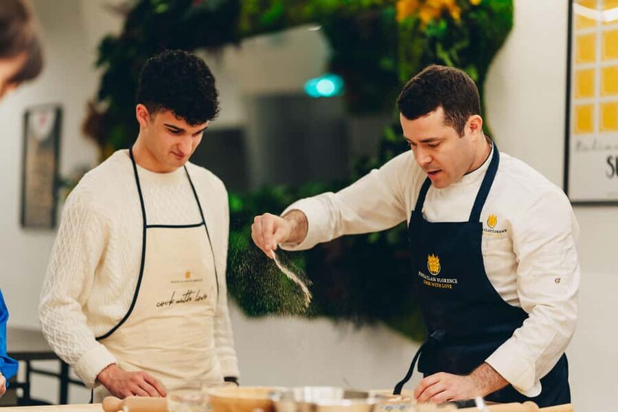 Florence: Art of Pasta Cooking Workshop with Food and Wine - Key points at a glance