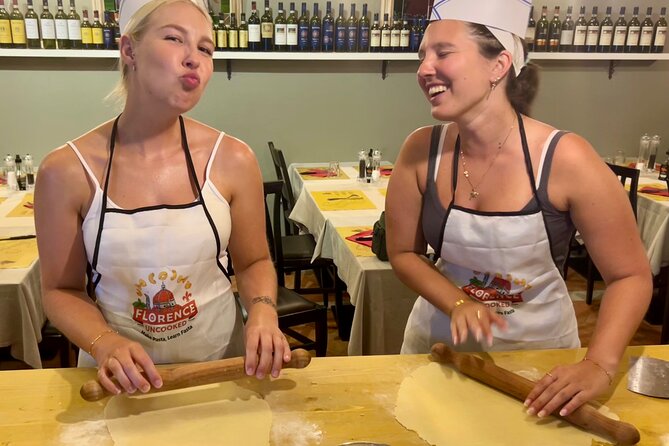 Florence Gluten Free Pasta Class with Limitless Wine - Lunch and unlimited drinks improve the value