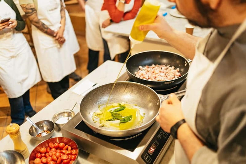 Florence: Premium Pasta and Gelato Cooking Class - Mixing, kneading, and shaping two kinds of pasta