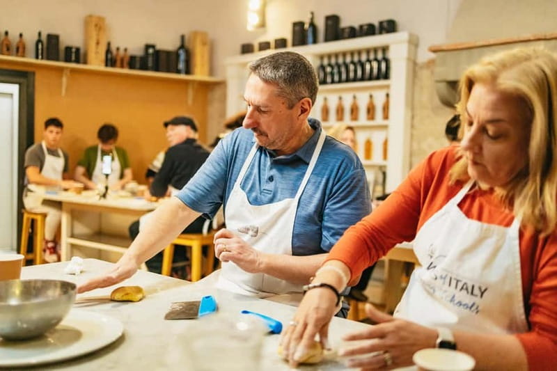 Florence: Premium Pasta and Gelato Cooking Class - Gelato adds a sweet finish