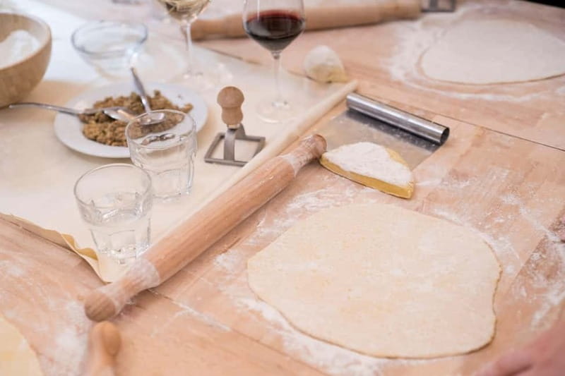 Florence: Premium Pasta Cooking Class with Tiramisu & Wine - Starting with dough from scratch