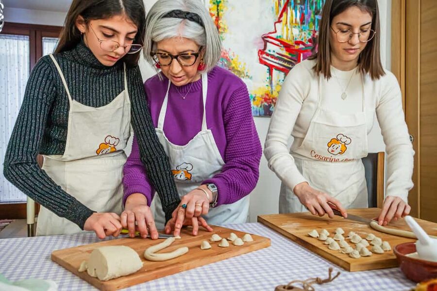 Florence: Share Your Pasta Love in a Local’s Home - Sitting down to eat what you made
