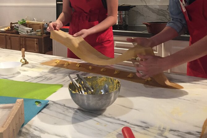 Florence Small-Group Pasta Class with Seasonal Ingredients - Making the dough instead of watching a demonstration