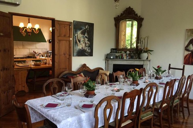 Florence Small-Group Pasta Class with Seasonal Ingredients - Sitting down to eat what you made