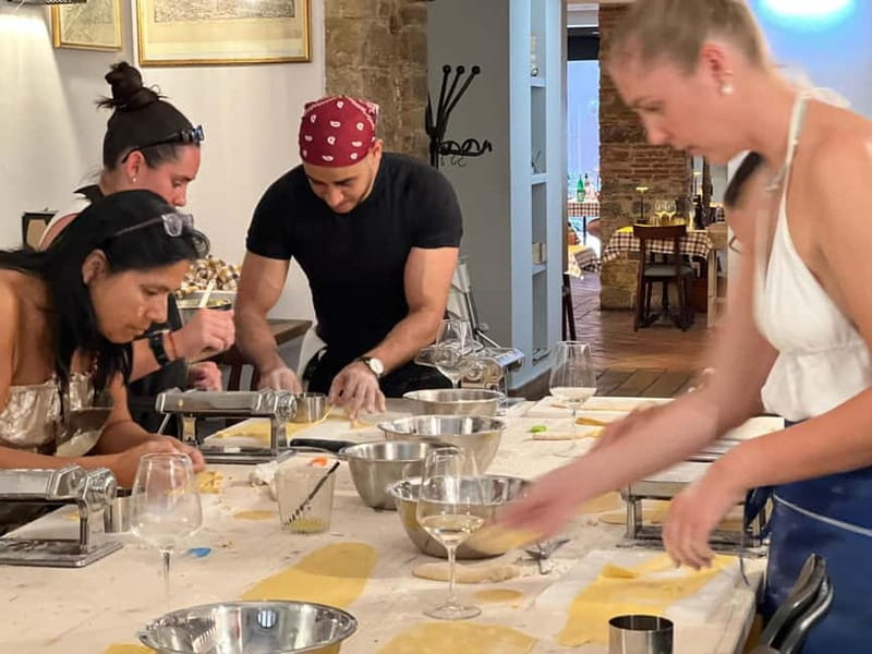 Florence: Tuscan cooking class with handmade pasta and wine - Tiramisu may be included, but check first