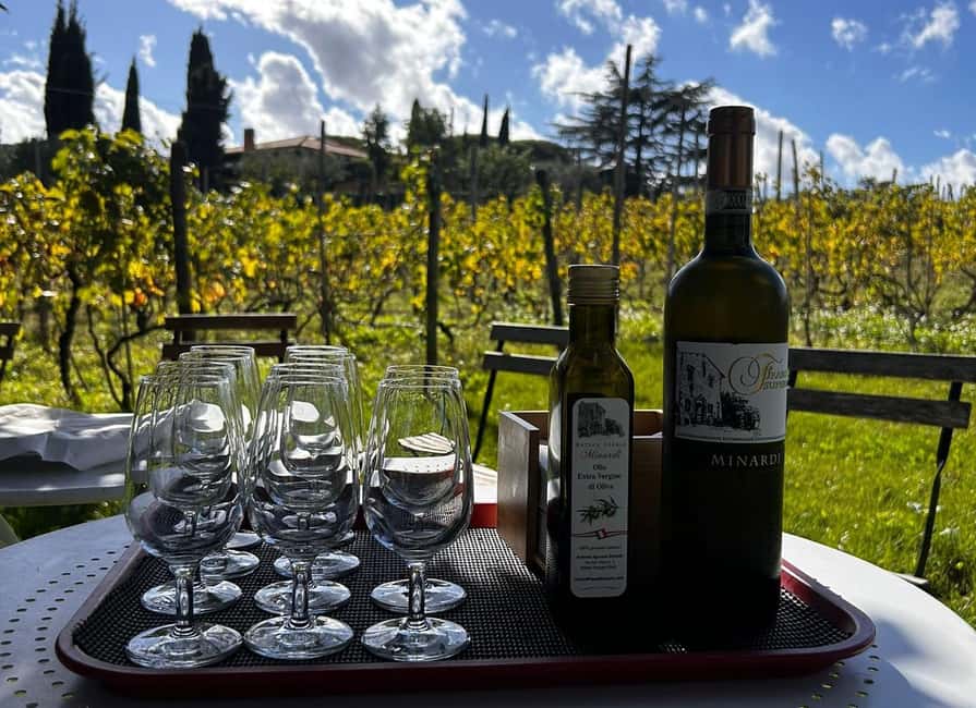 From Rome: Pasta Masterclass & Wine Tour in the Vineyard - Your handmade pasta becomes lunch