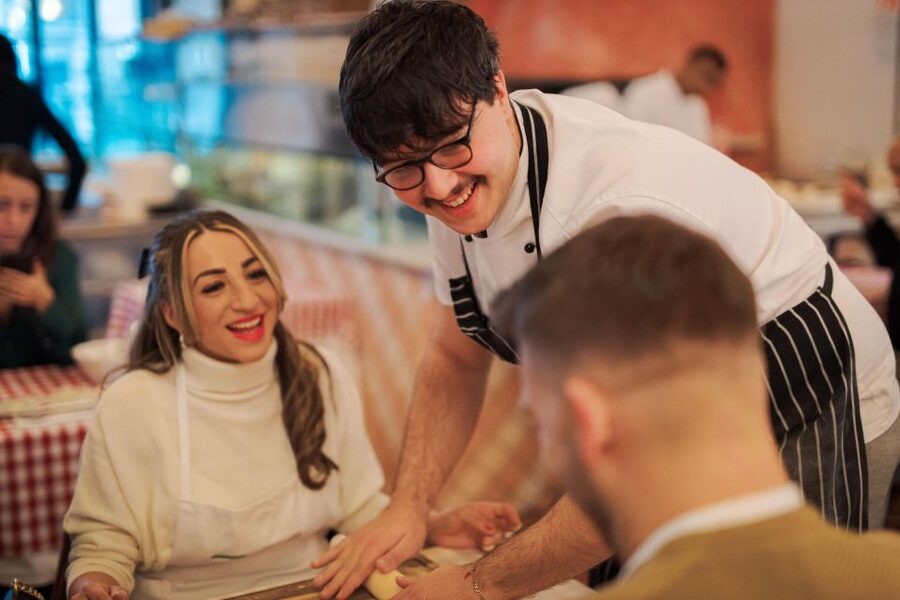 Gelato and Pasta Cooking Class in Rome - Piazza Navona - Making Fettuccine From Scratch