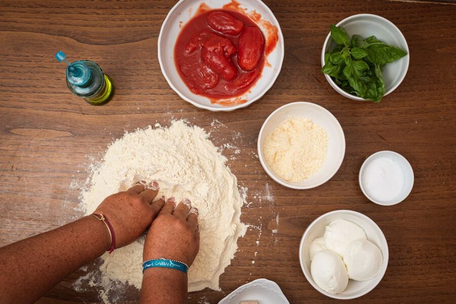 Genoa: Pasta & Tiramisu Cooking Class at a Local's Home - Making pasta in a Genoese home