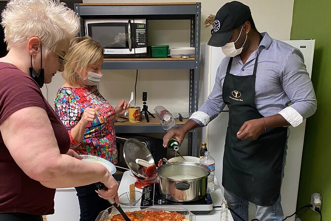 Half Day Sardinian Pasta Classes with Dining and Latin Dance - Sauce, dining, and the pleasure of eating your work