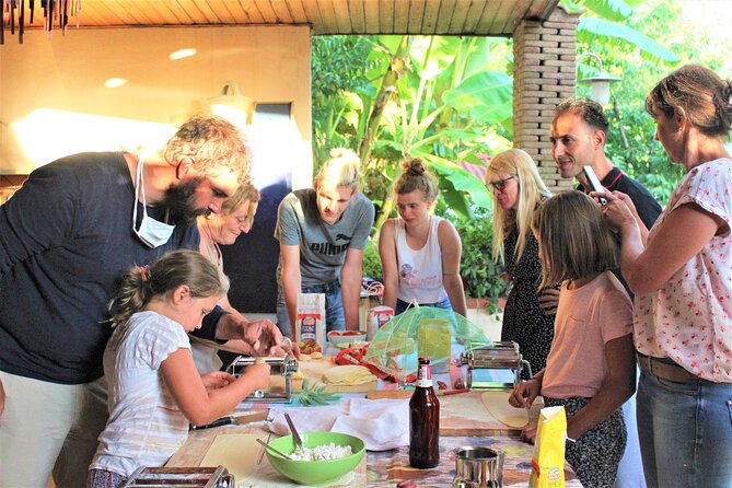 Handmade pasta workshop by Cilento Experience - Meeting Rosalba in the garden kitchen