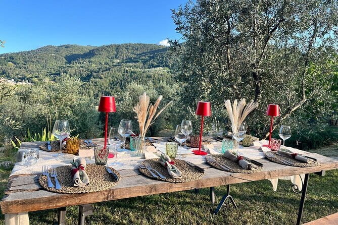 Hands on Deluxe Traditional 4-course dinner with fresh pasta - The meal and wine at the end