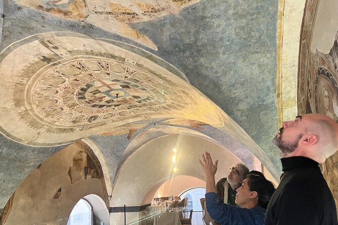 Hands-On Pasta and Tiramisu Class in a Florentine Palace - Cooking pasta beneath centuries-old frescoes