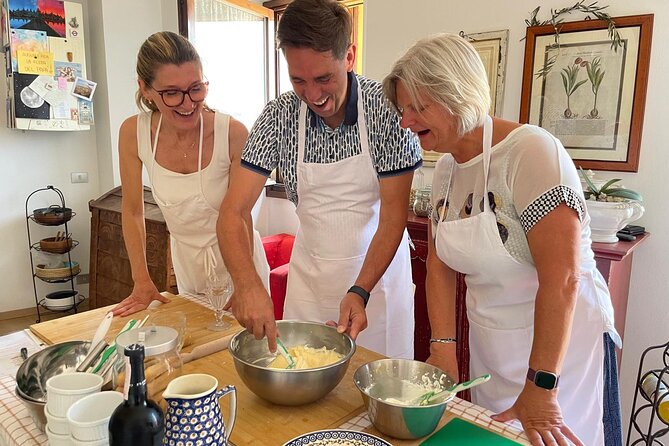 Italian Pasta Cooking Course - Tiramisu or semifreddo for dessert