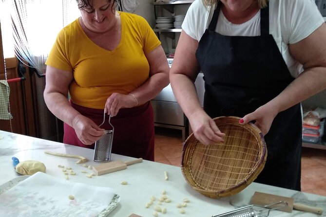 Learn how to make fresh pasta or Sardinian desserts from Vero Local - Shaping Gallura ravioli with a sweet filling