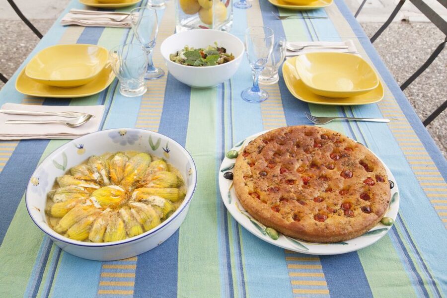 Lecce: Private Pasta-Making Class at a Local's Home - Sitting down with pasta and local wine