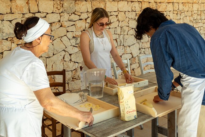 Lunch at Masseria Pasta Making Experience - The morning begins with wheat and the farm