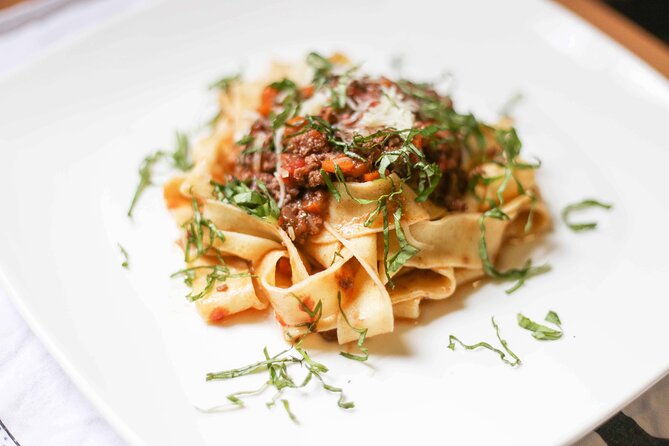 Luxury Ligurian Pasta Class in Toronto (Includes 4-Course Meal) - Handmade pappardelle and the serious part of the meal
