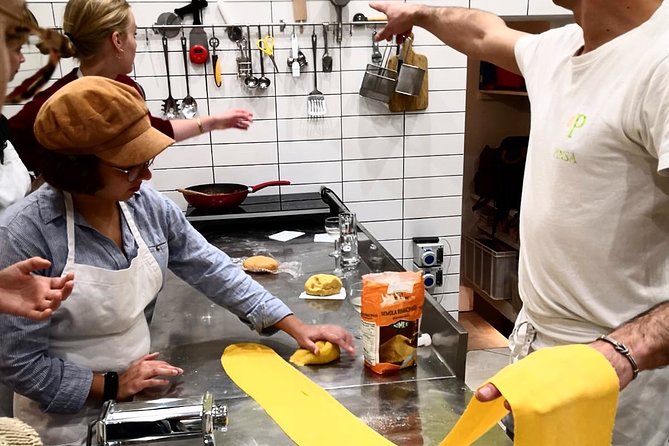 Make Tagliatelle Bolognese with Chef Francesco - Arriving at Italian Food Lab at 9:00 am