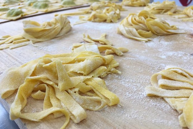 Make Tagliatelle Bolognese with Chef Francesco - Sitting down to eat what you made