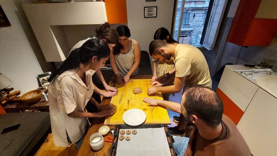 Make Your Own Pasta and Cookies! - Finishing with ciambelline al vino