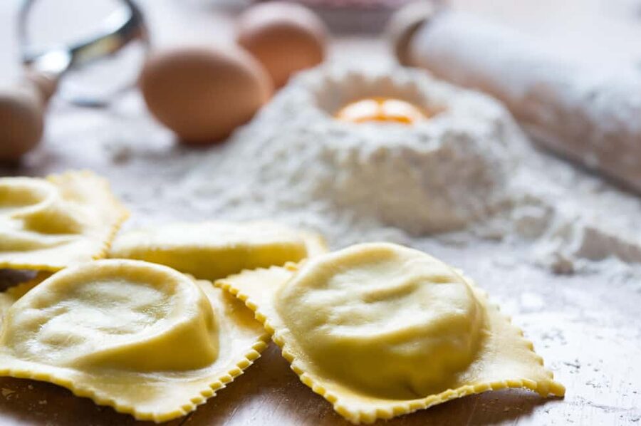 Milan: Traditional Pasta and Tiramisù Masterclass - Sitting down to the three-course meal