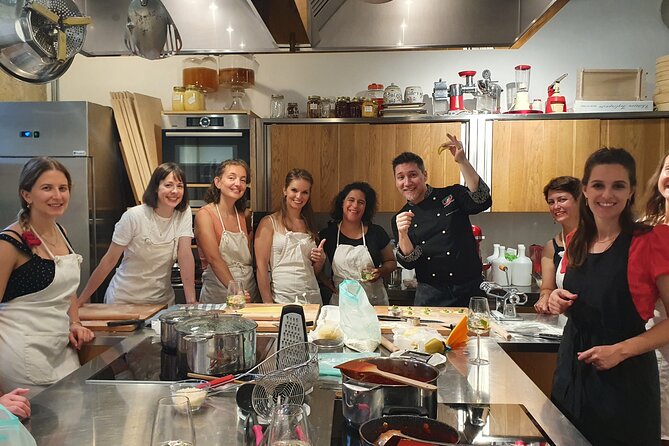 Milano The Art of Making Pasta with Italian Chef - Mixing dough and learning the basic method