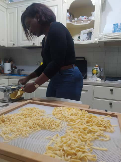 Milazzo: Sicilian Pasta Making Class with Dinner - Language, access, and practical comfort