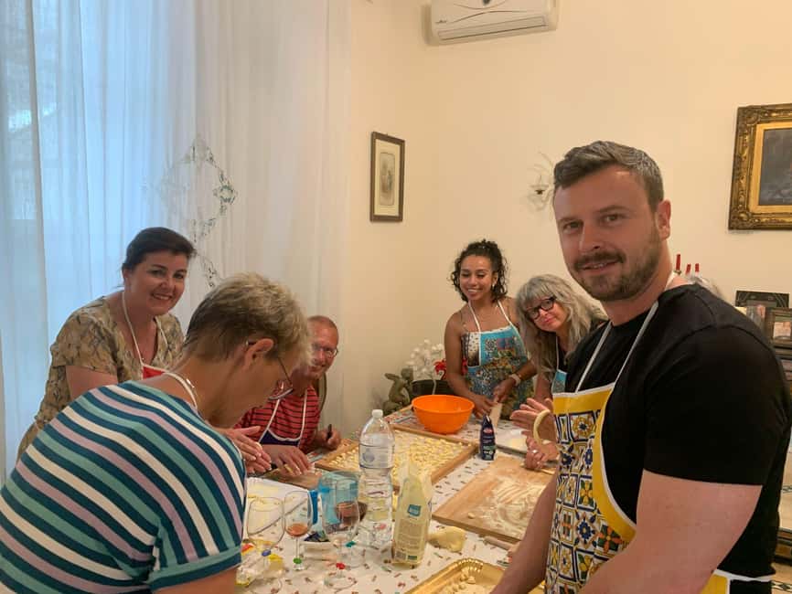 Milazzo: Sicilian Pasta Making Class with Dinner - Meeting Sabrina and David in a Sicilian home