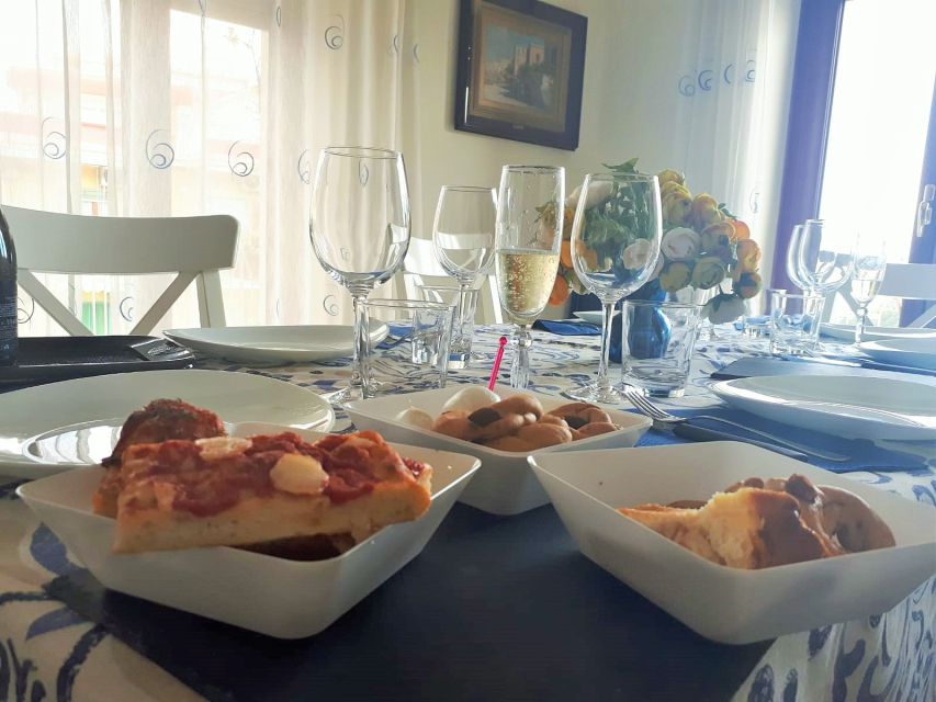 Naples: Fresh Pasta Cooking Class and Dinner with a Local - Eating what you made at sunset