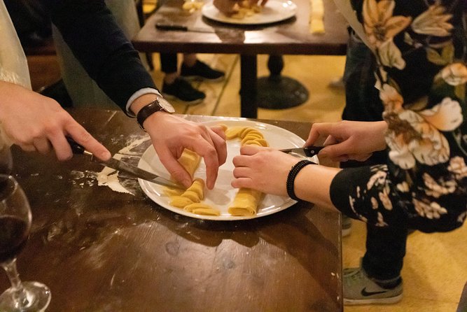 Naples Pasta Class: Fettuccine & Ravioli with Grandma’s Recipe - Making the dough from scratch